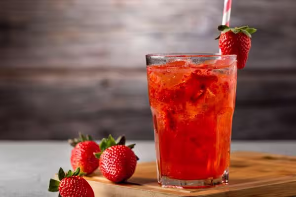 Redbull strawberris