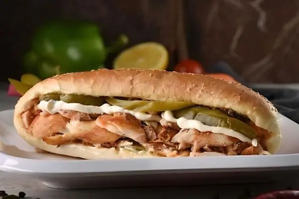 Shawarma Brötchen